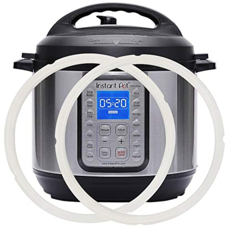ZoneFly Silicone Sealing Ring 6qt for Instant Pot Sealing ring for 6 5qt Insta Pot, Sweet and Savory, Food-grade Silicone Fits IP-DUO60, IP-LUX60, IP-DUO50, IP-LUX50, Smart-60, IP-CSG60 and IP-CSG50-2 Pack - Image 1